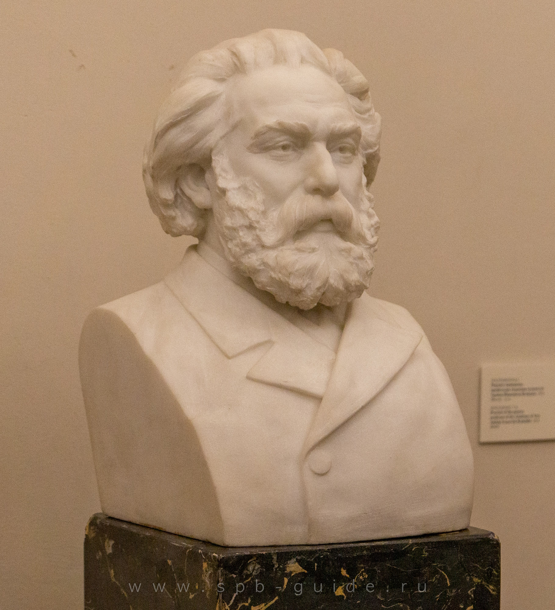 Портрет Архипа Ивановича Куинджи, Беклемишев В. А. Портрет Архипа Ивановича Куинджи, Беклемишев В. А.