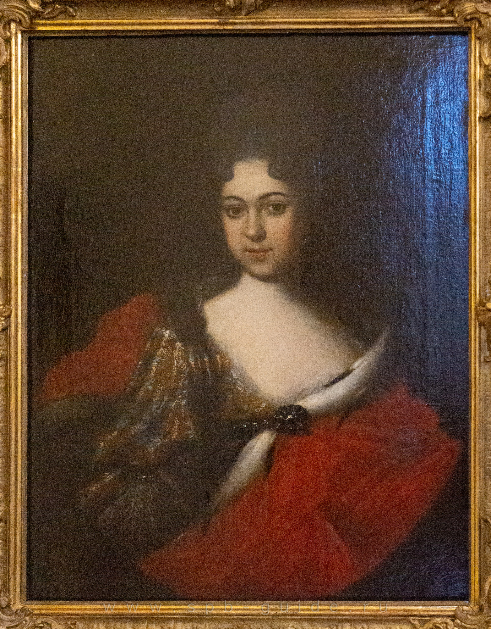 И. Н. Никитин, Портрет царевны Прасковьи Ивановны, племянницы Петра I, 1714 г. И. Н. Никитин, Портрет царевны Прасковьи Ивановны, племянницы Петра I, 1714 г.