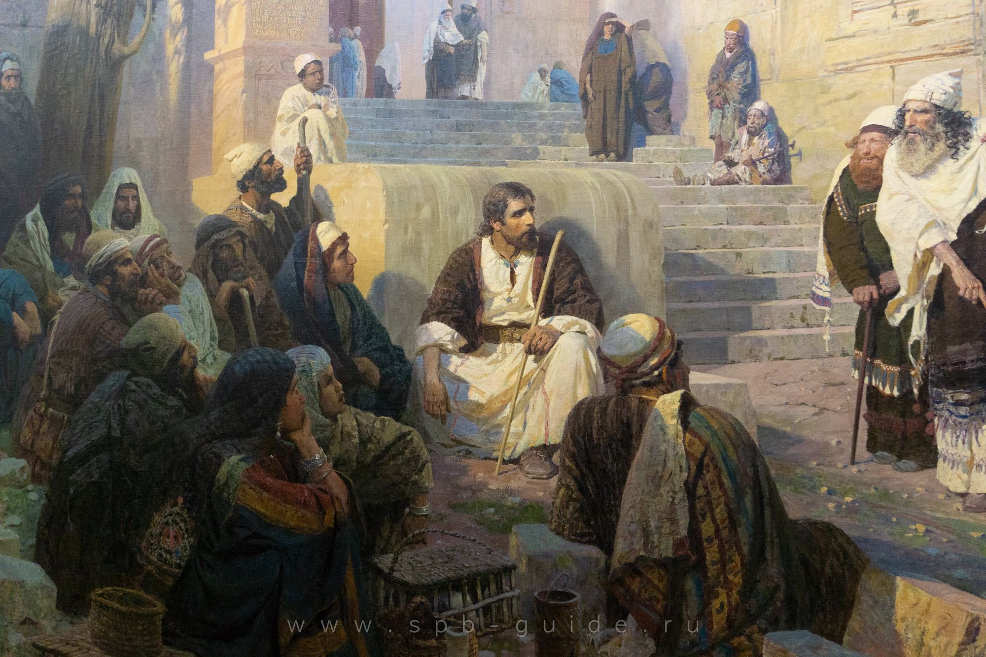 В. Д. Поленов, Христос и грешница («Кто из вас без греха») В. Д. Поленов, Христос и грешница («Кто из вас без греха»)