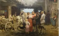 Картина «Проводы новобранца», Илья Репин