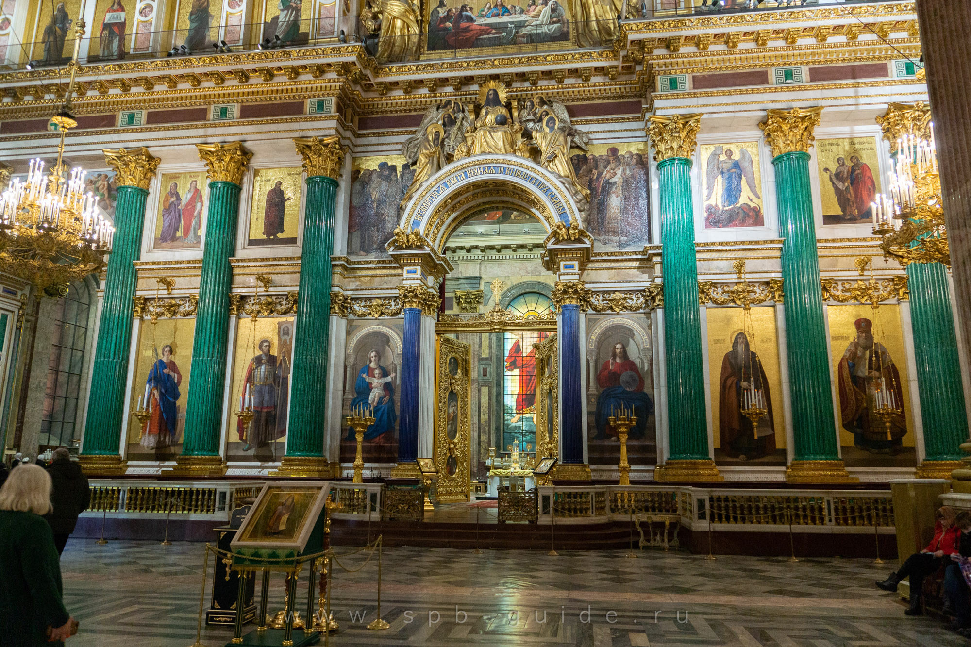 Исаакиевский собор, иконостас Исаакиевский собор, иконостас