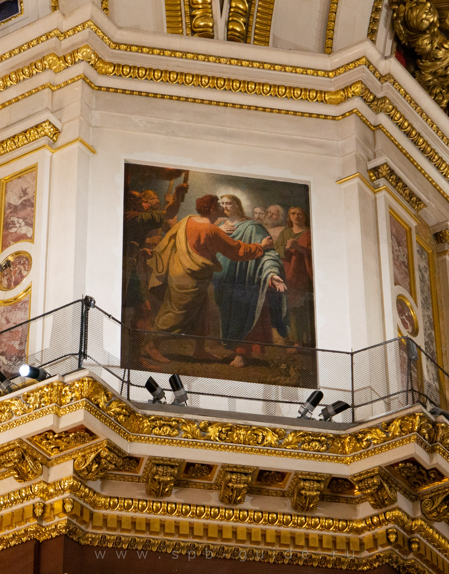 Исаакиевский собор, мозаика «Поцелуй Иуды» Исаакиевский собор, мозаика «Поцелуй Иуды»