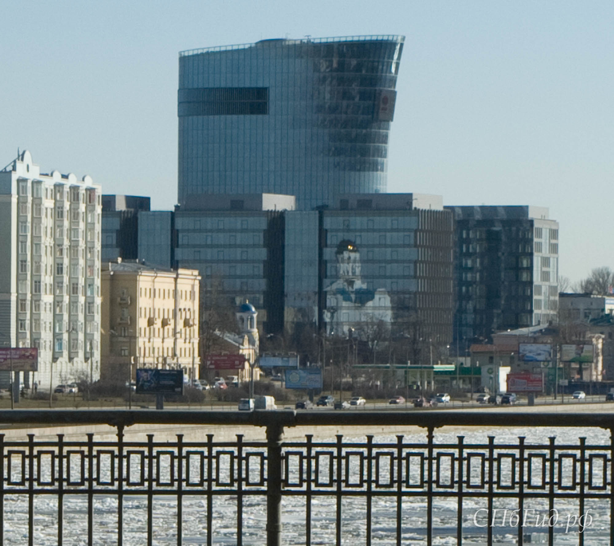 Большеохтинский мост, фото 52 Большеохтинский мост, фото 52