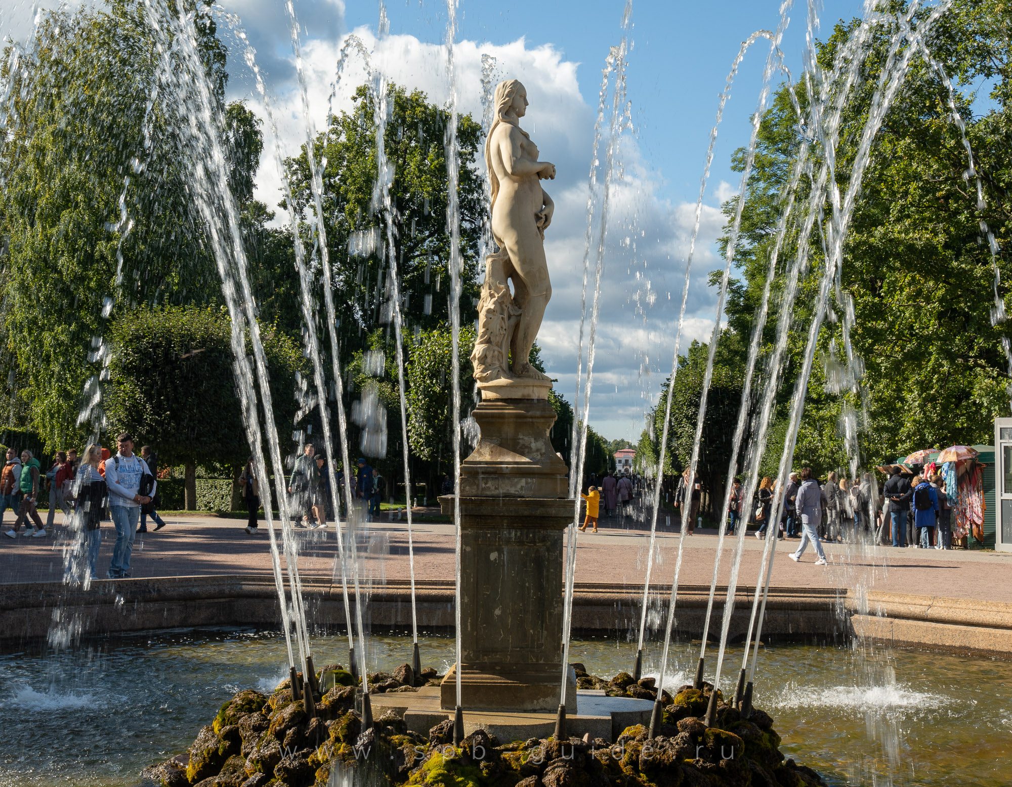 Петергоф, фонтан Ева Петергоф, фонтан Ева