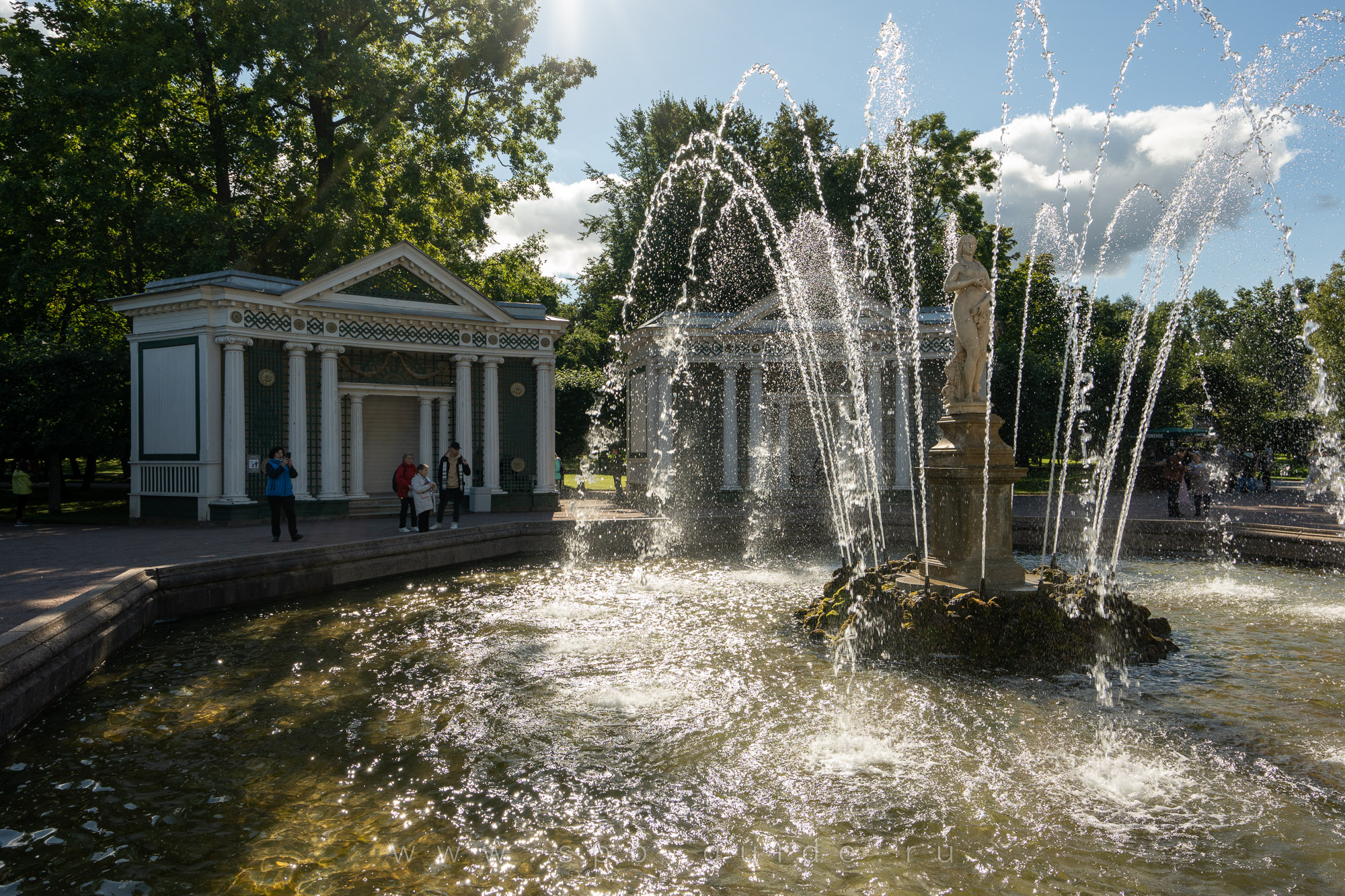 Петергоф, фонтан Ева Петергоф, фонтан Ева