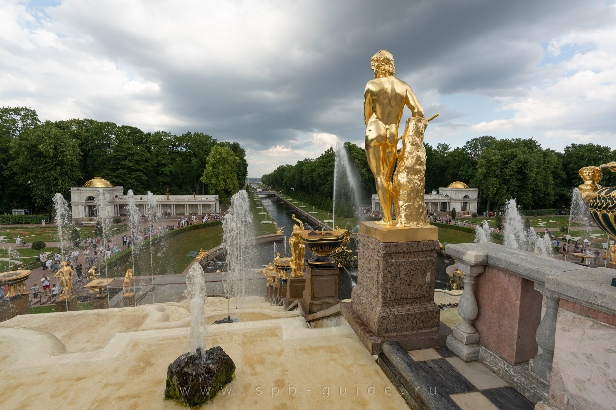 Большой каскад Петергоф