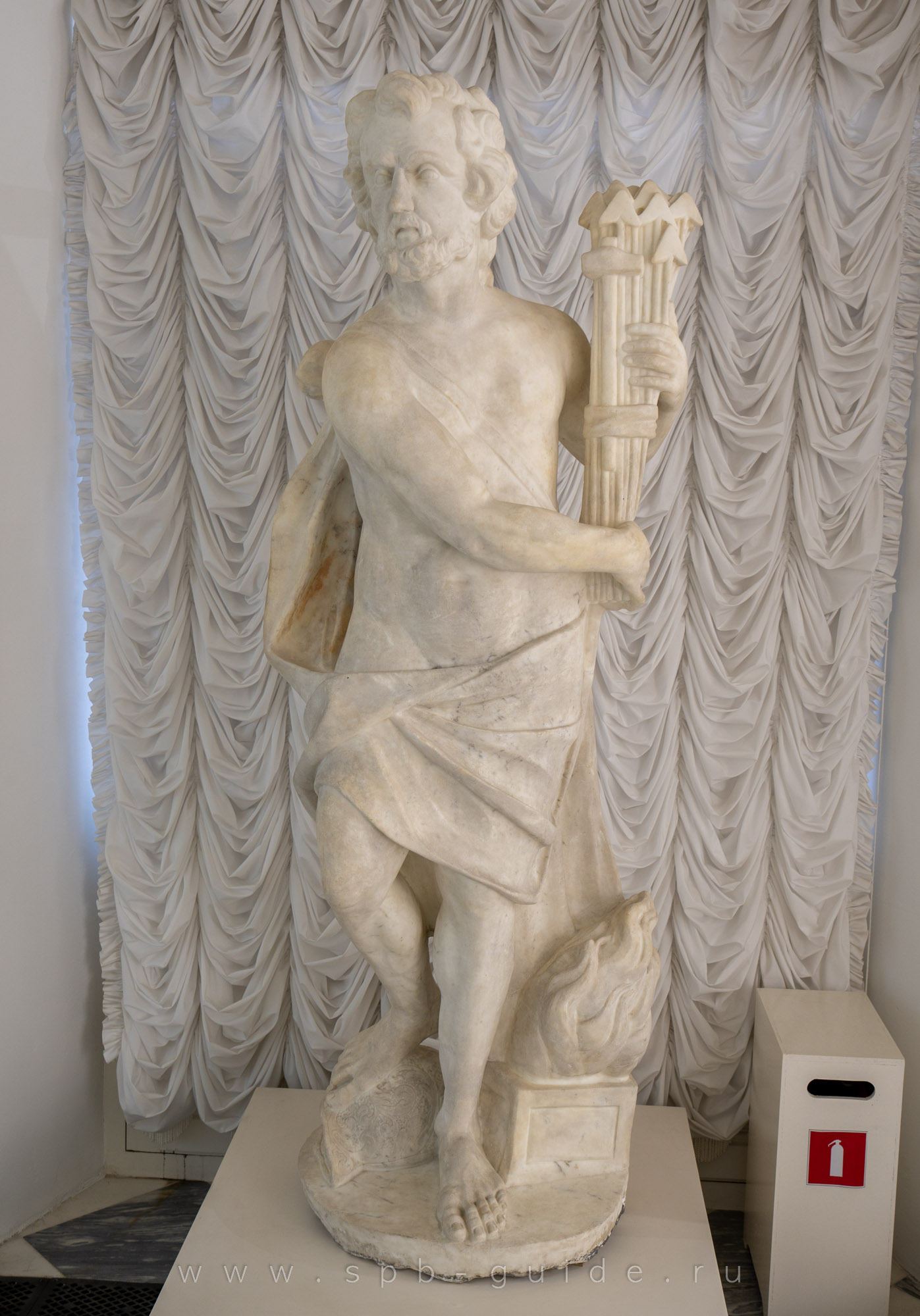 Скульптура «Вулкан», неизвестный автор, Италия, 1730–1760 Скульптура «Вулкан», неизвестный автор, Италия, 1730–1760