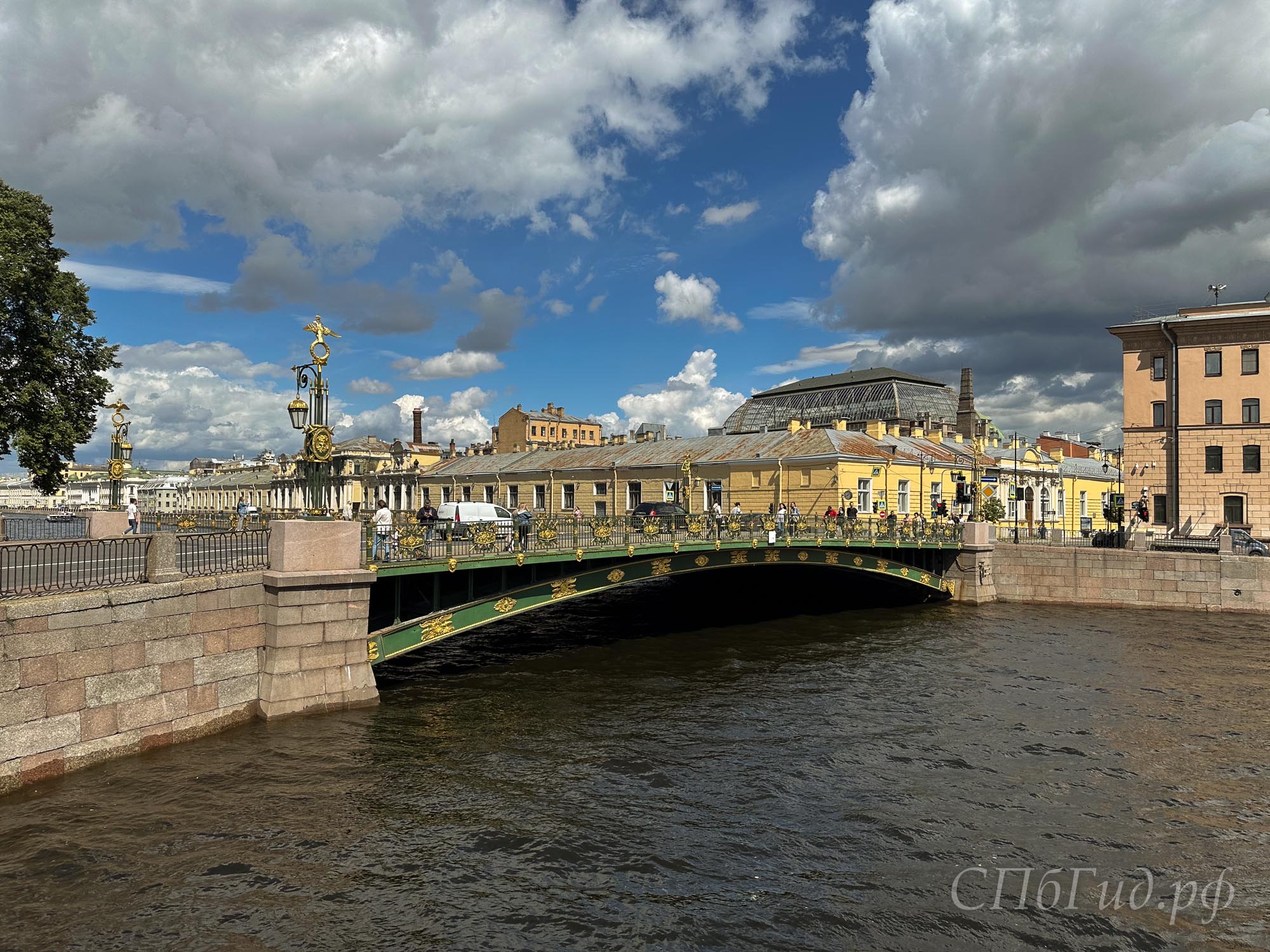 Пантелеймоновский мост в Санкт-Петербурге Пантелеймоновский мост в Санкт-Петербурге