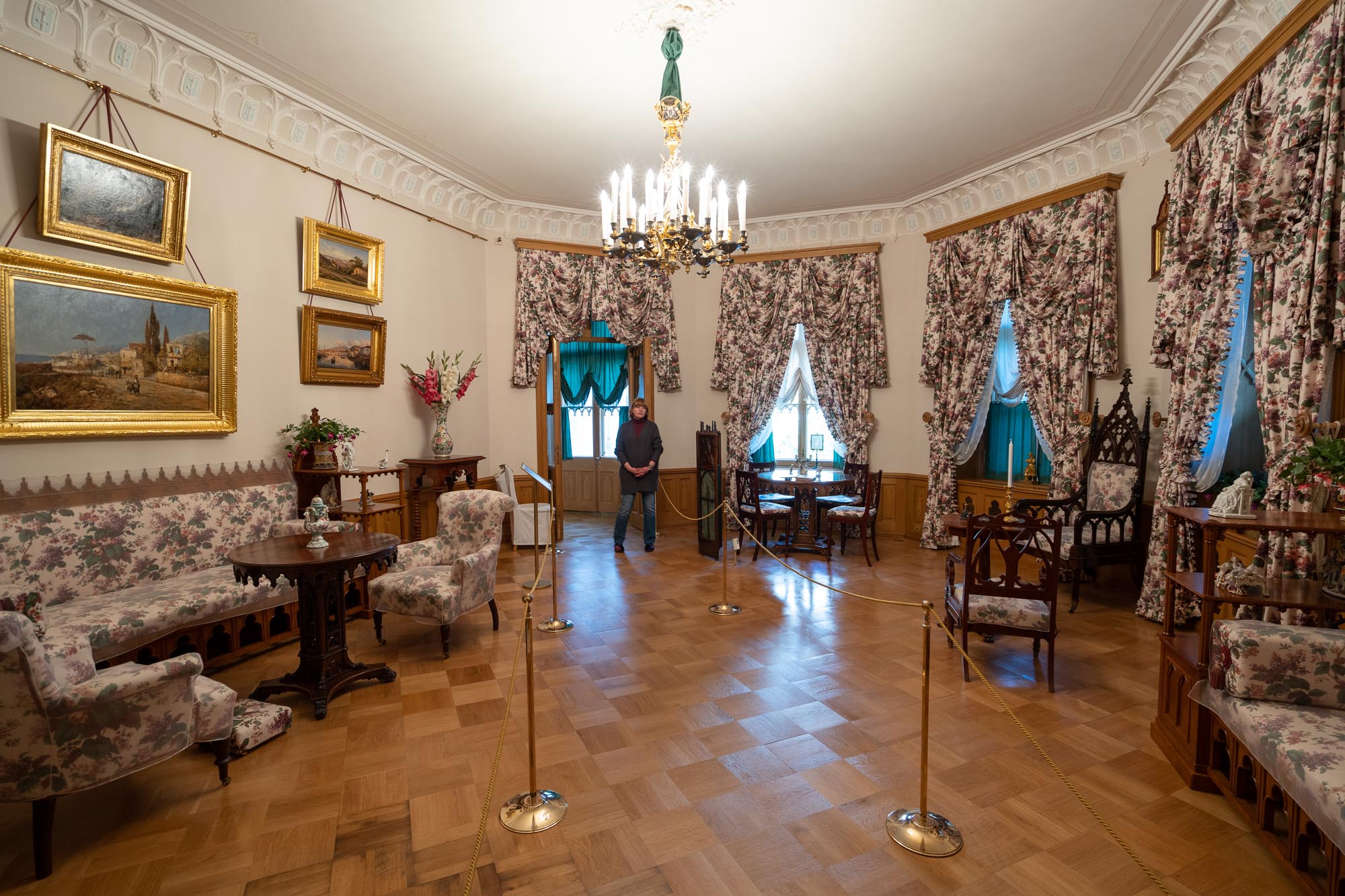 Фермерский дворец в Петергофе, Гостиная Фермерский дворец в Петергофе, Гостиная