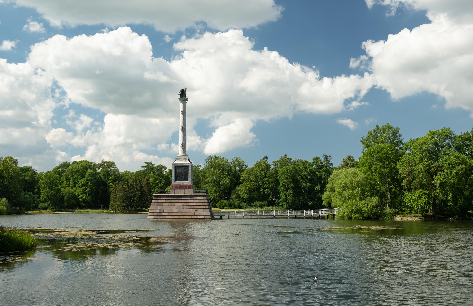 Чесменская колонна в Царском Селе Чесменская колонна в Царском Селе