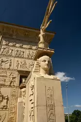 Голова сфинкса, Египетские ворота в Царском Селе