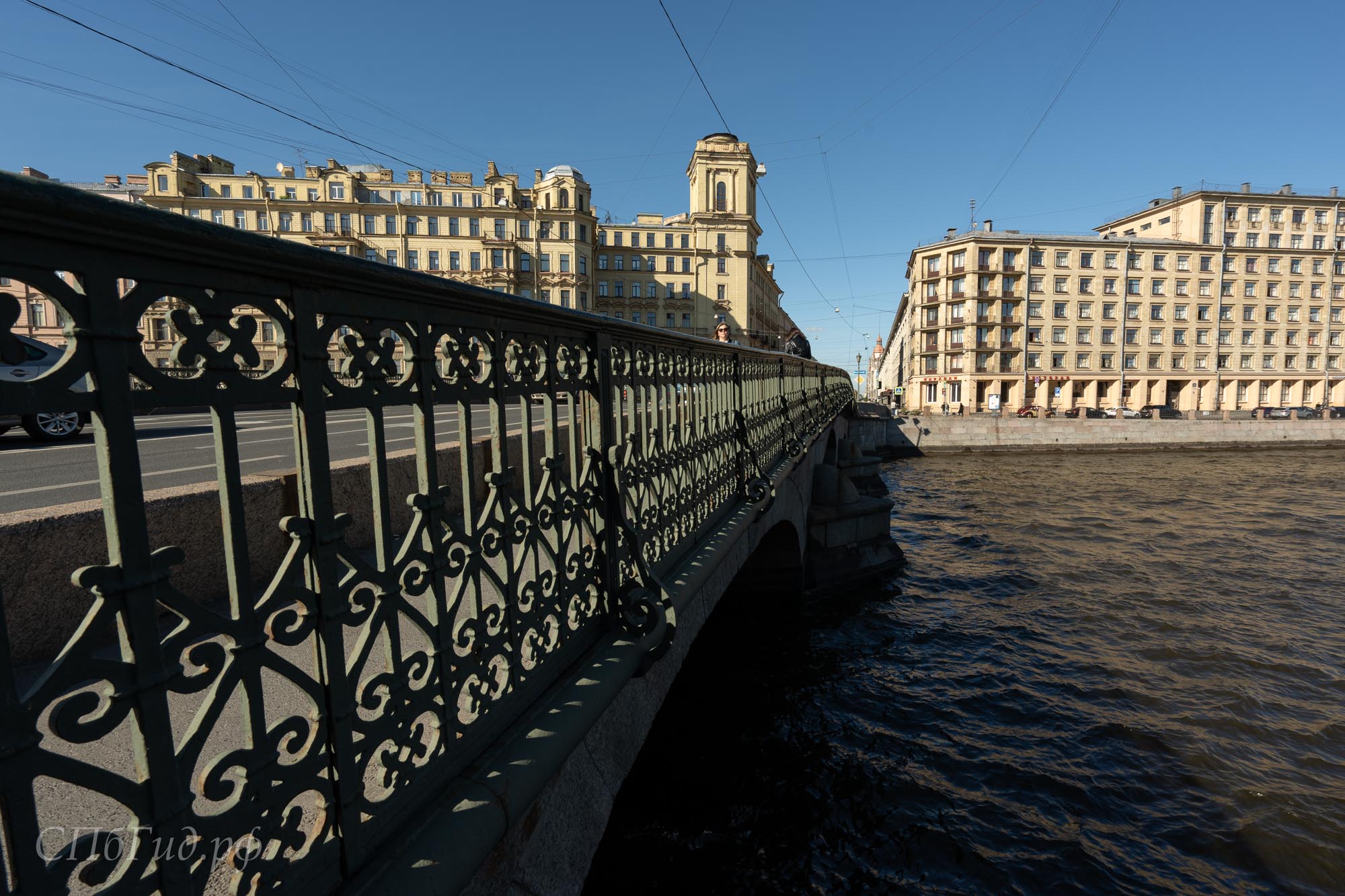 Чугунная ограда Измайловского моста Чугунная ограда Измайловского моста