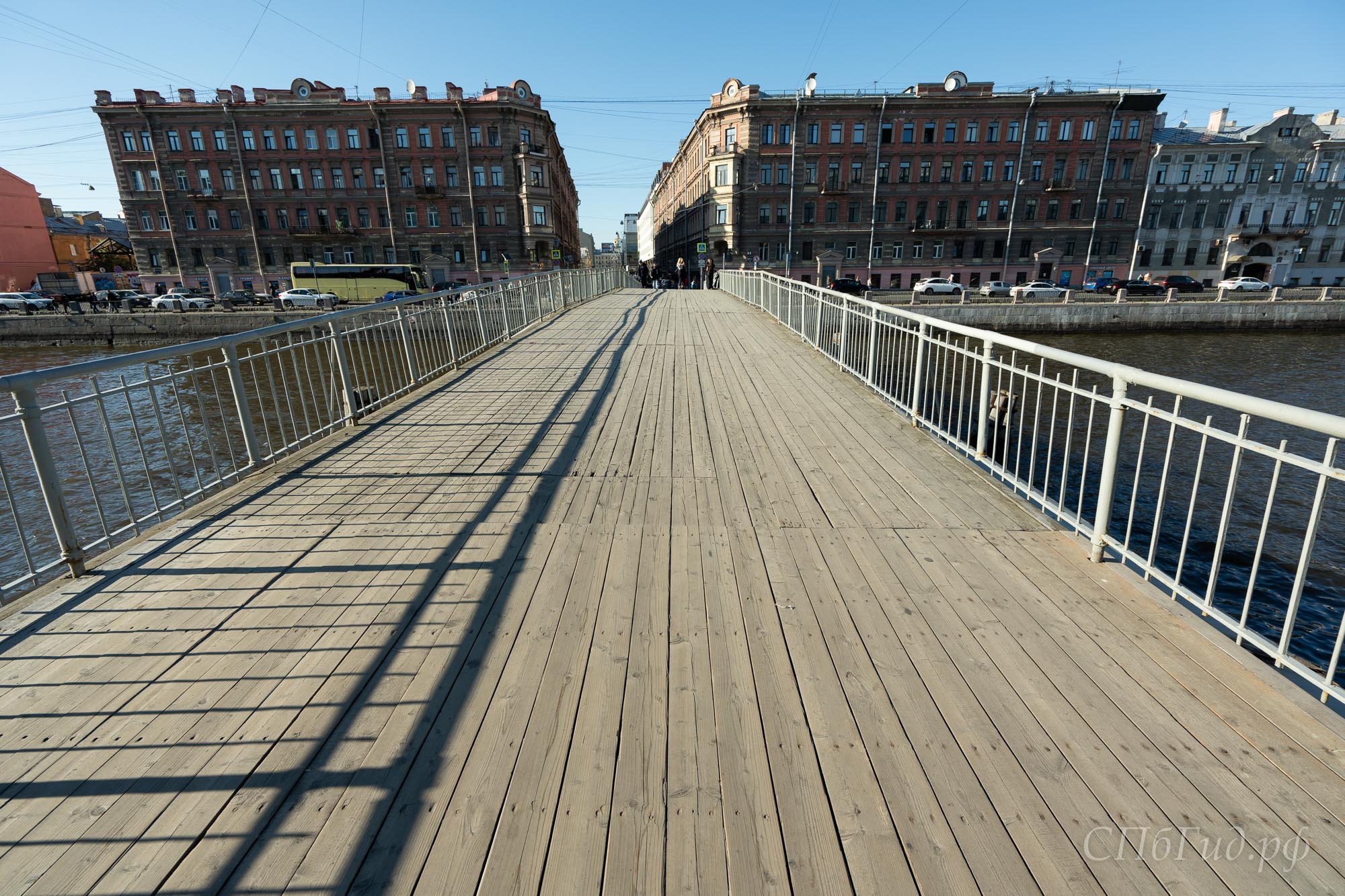 Пешеходный деревянный мост у Сенной площади — Горсткин мост Пешеходный деревянный мост у Сенной площади — Горсткин мост