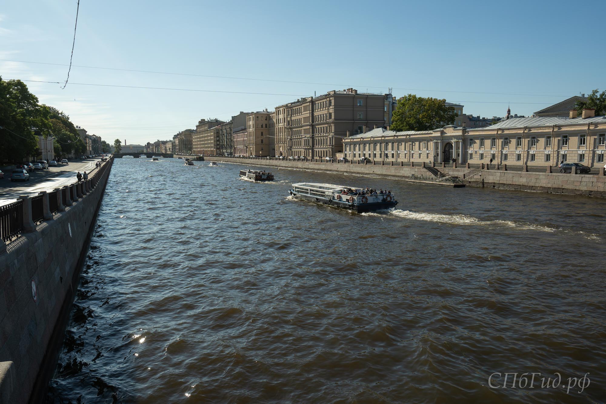 Река Фонтанка у Московского проспекта Река Фонтанка у Московского проспекта