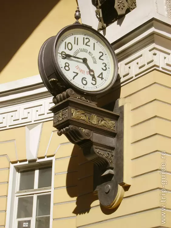 Часы палаты мер и весов Часы палаты мер и весов