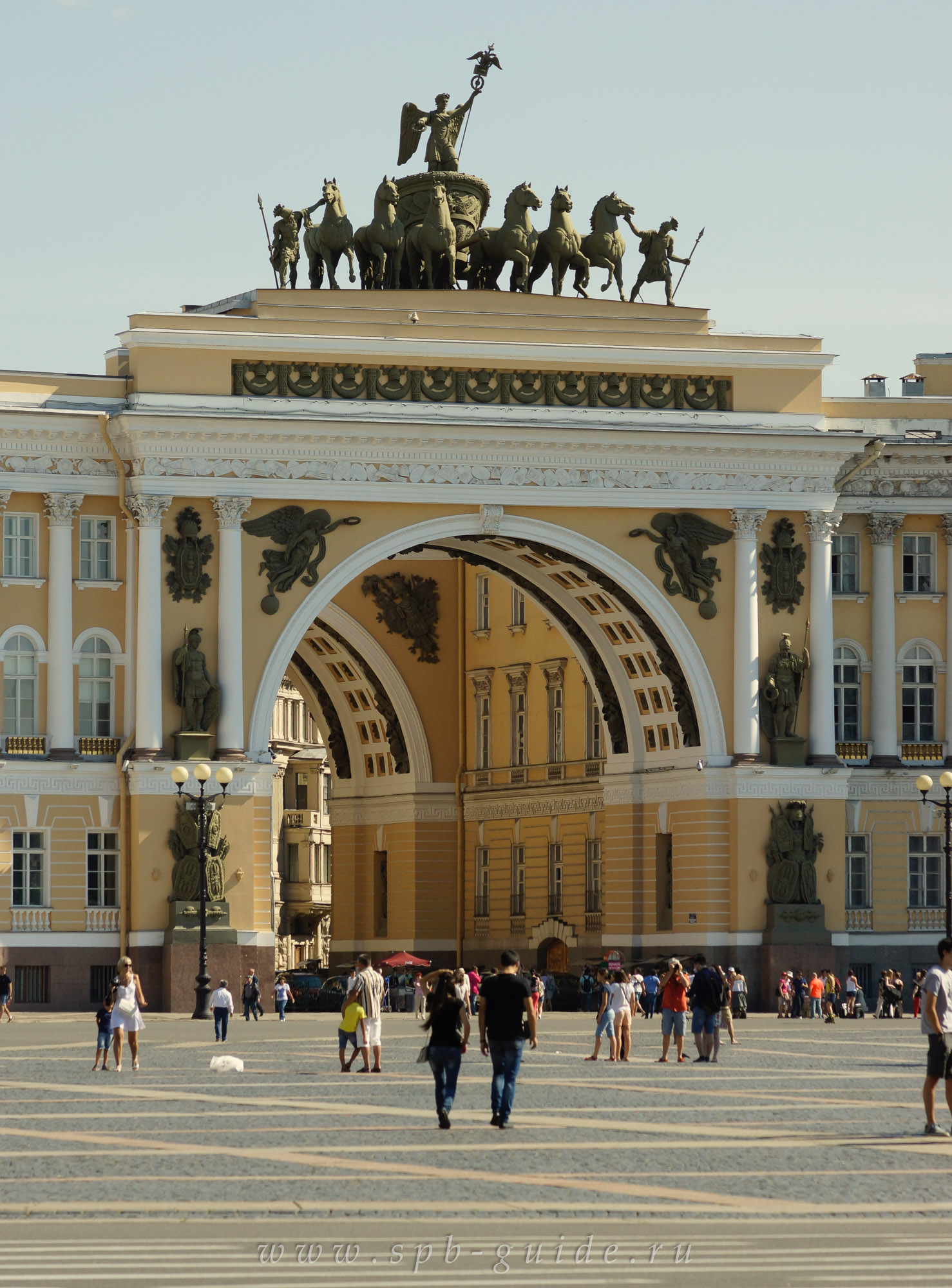 Триумфальная арка в санкт петербурге на дворцовой