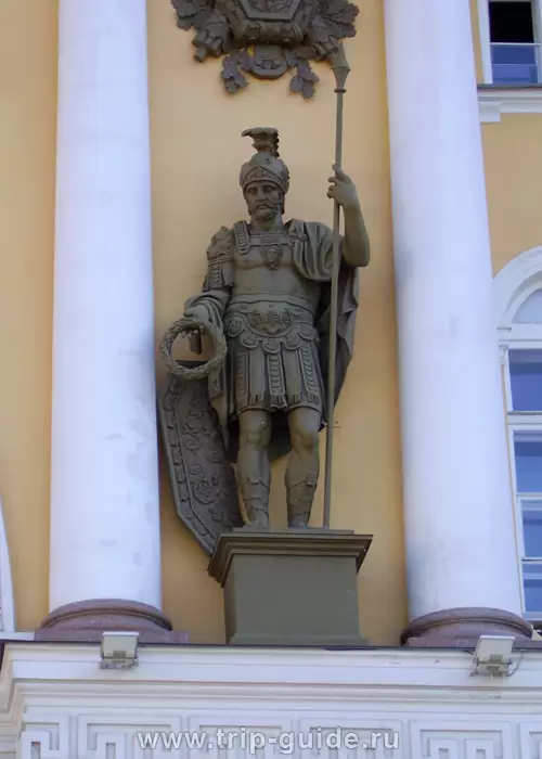 Скульптура на арке Главного штаба Скульптура на арке Главного штаба