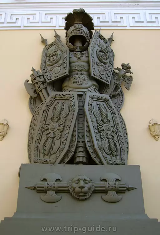 Скульптура на арке Главного штаба Скульптура на арке Главного штаба