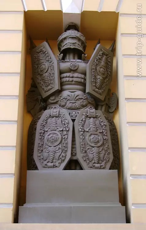 Скульптура на арке Главного штаба Скульптура на арке Главного штаба
