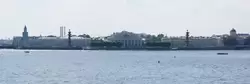 Троицкий мост — классический вид на Стрелку Васильевского острова Троицкий мост — классический вид на Стрелку Васильевского острова