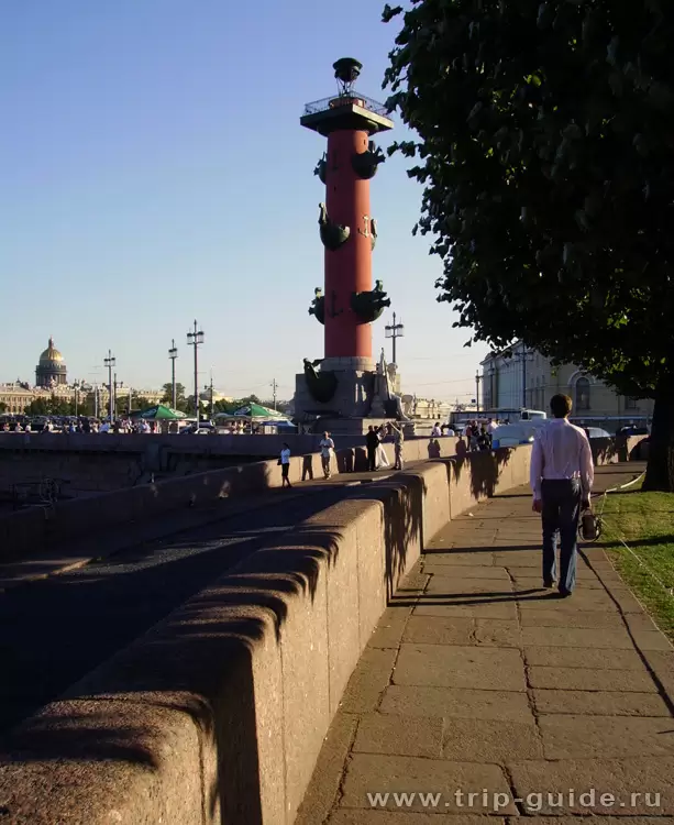 Стрелка Васильевского острова в Санкт-Петербурге