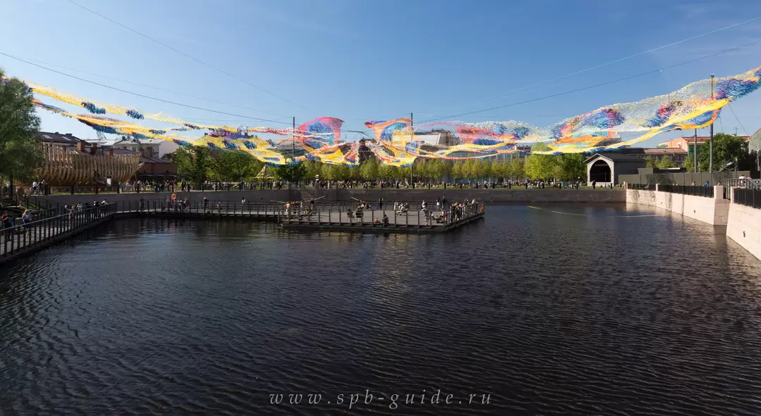 Остров Новая Голландия, внутренняя гавань