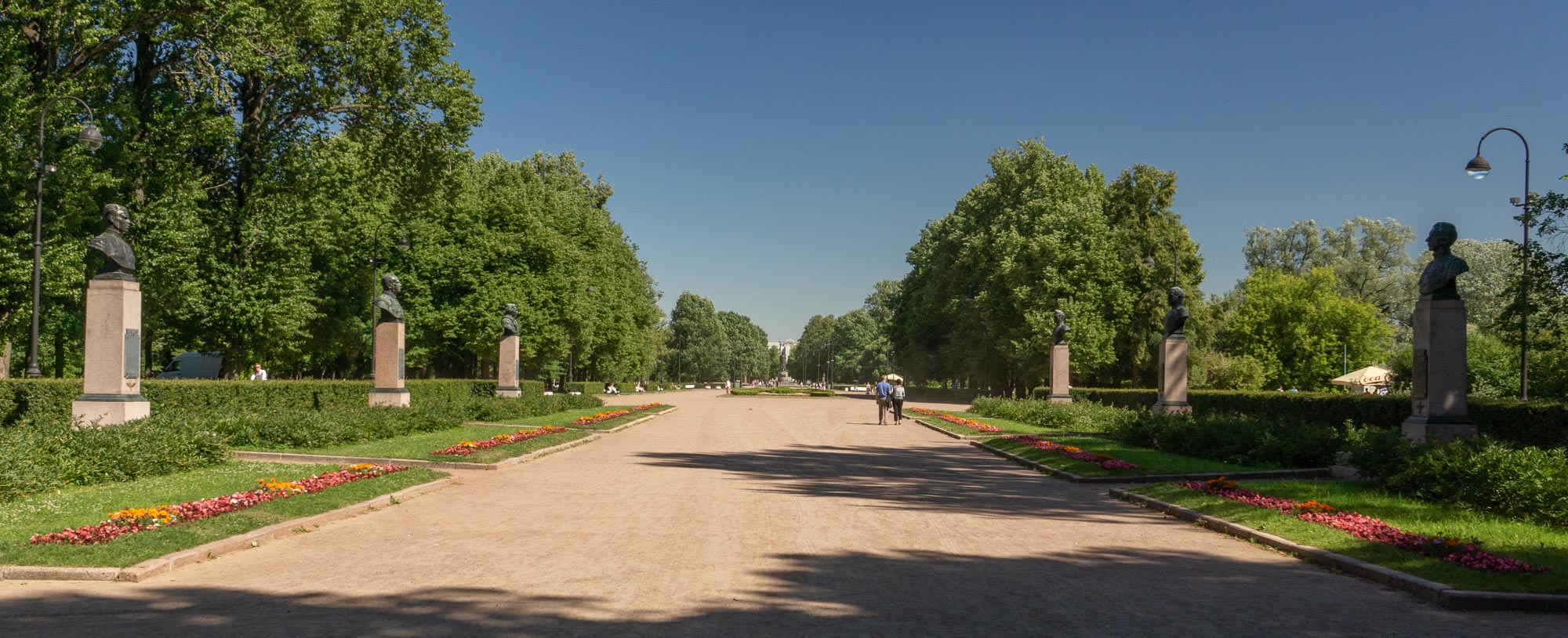 Аллея героев санкт петербург