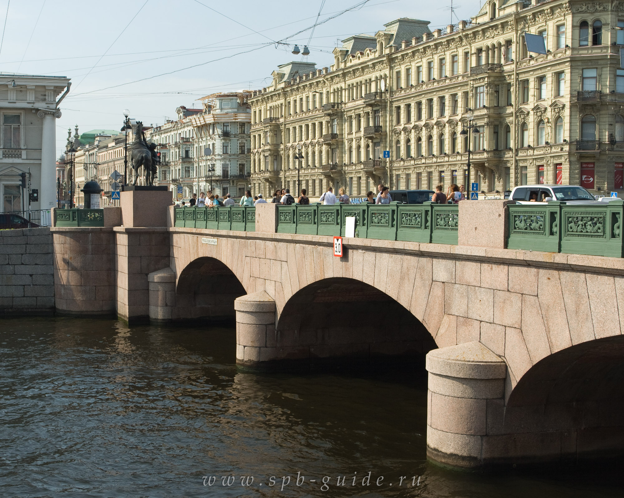 Фонтанка аничков мост