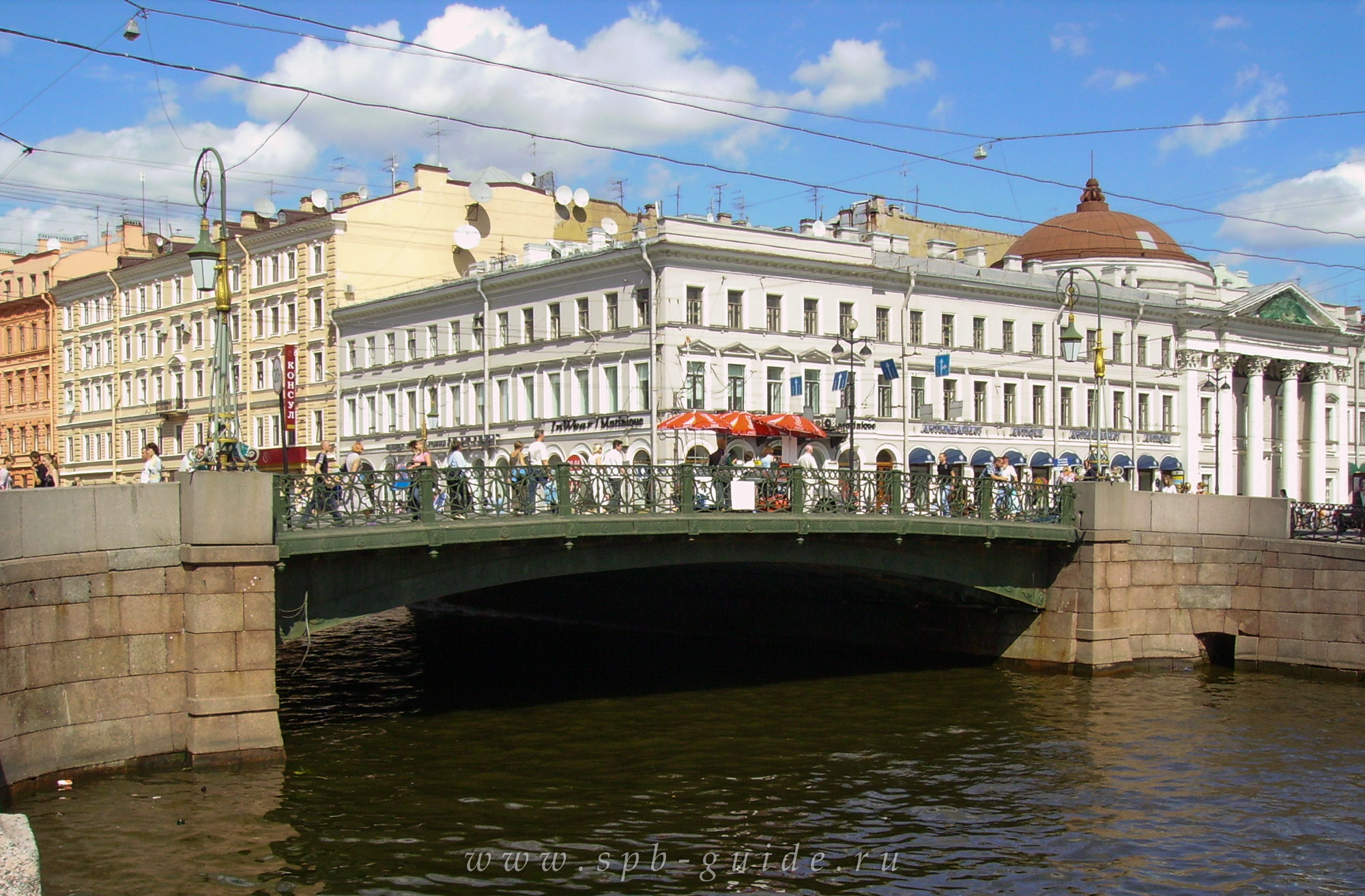 Зеленый мост в санкт петербурге