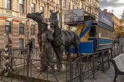 Памятник конке