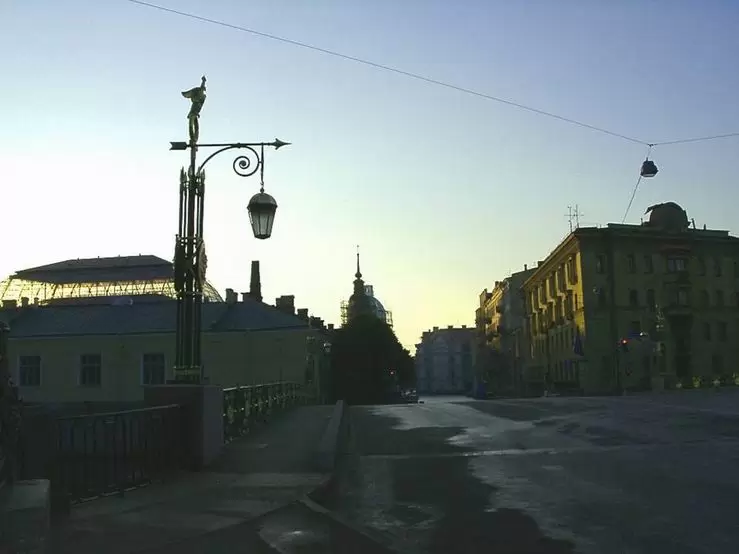 Белые ночи, Пантелеймоновский мост Белые ночи, Пантелеймоновский мост