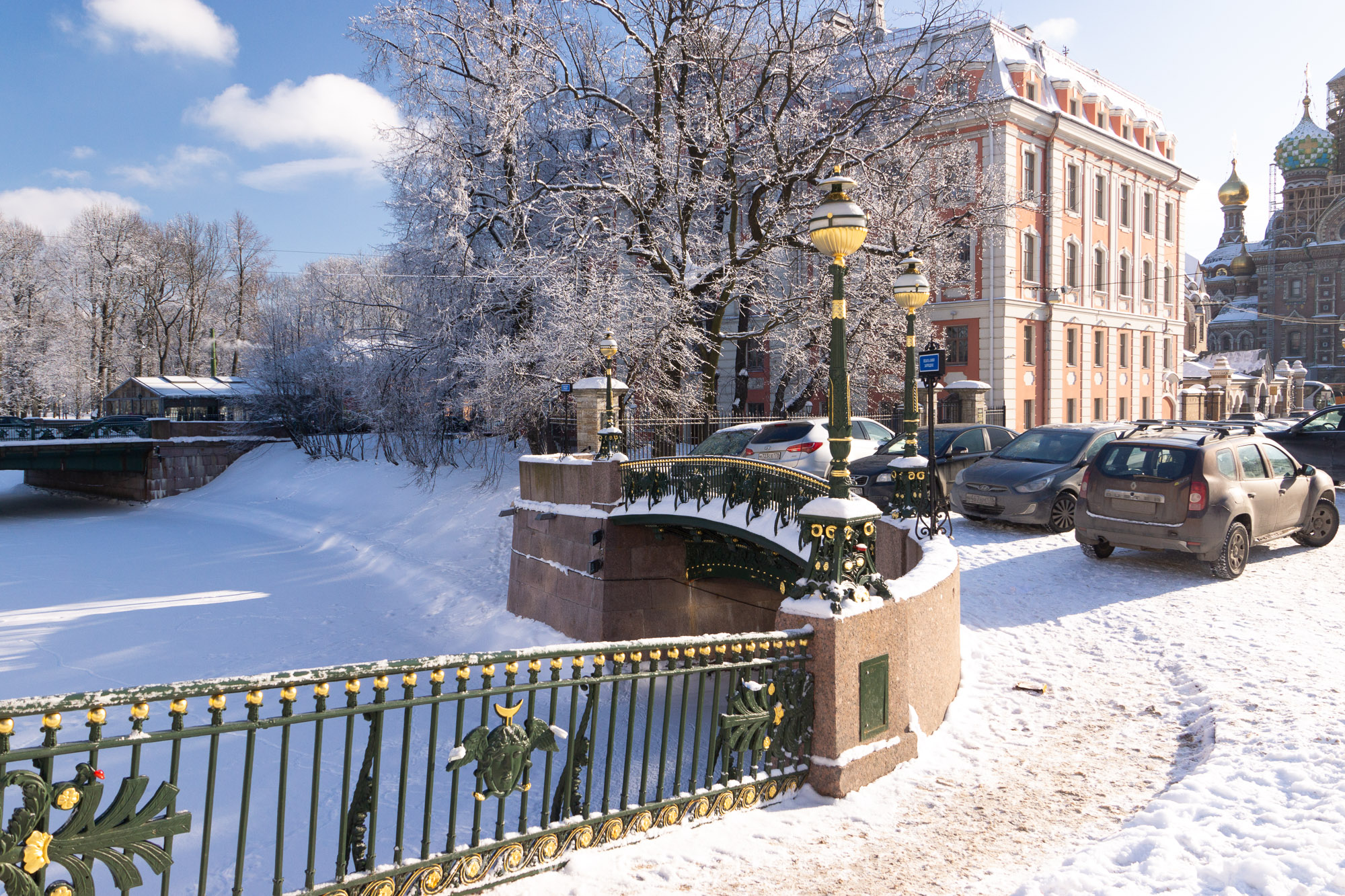 Улицы санкт петербурга зимой