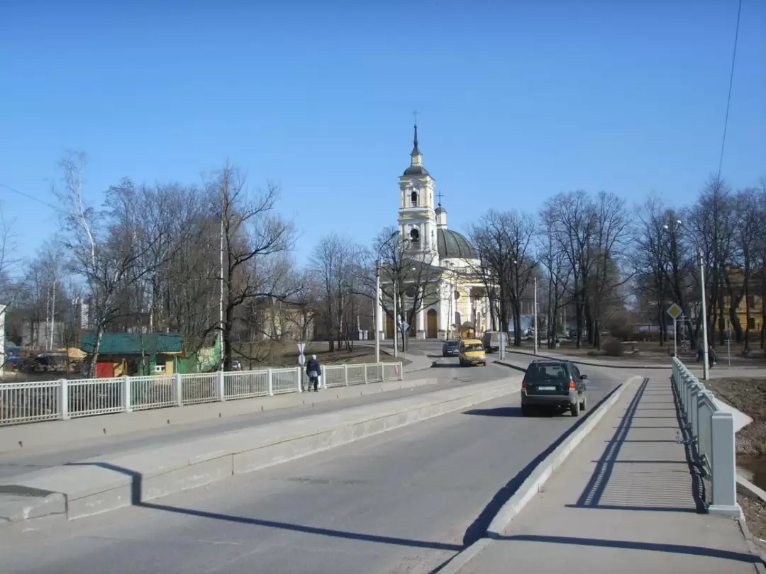 Охта, Большой Ильинский мост Охта, Большой Ильинский мост