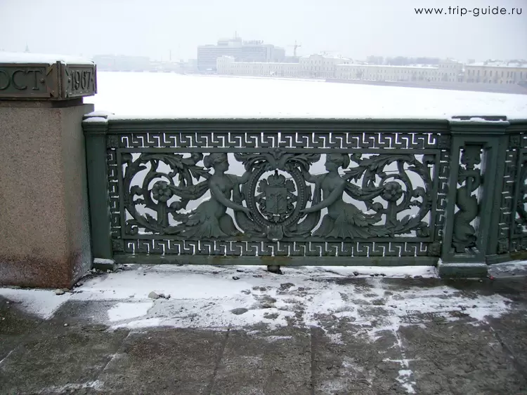 Литейный мост, ограда Литейный мост, ограда