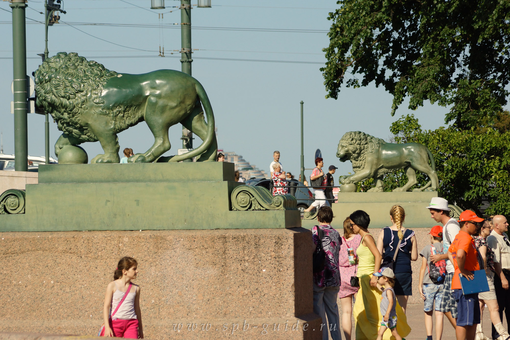 Мост со львами спб