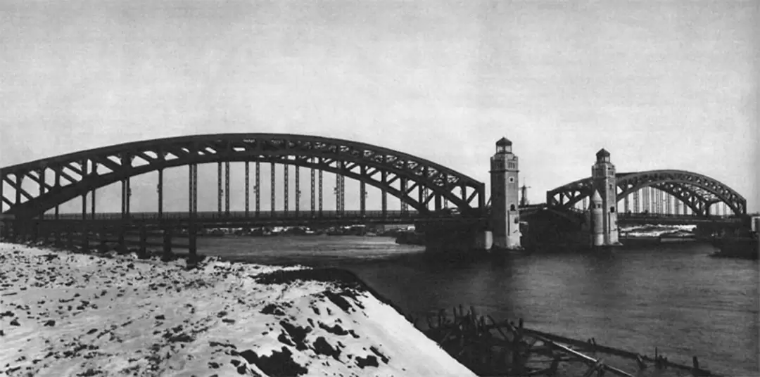 Охтинский мост, 1908-1911