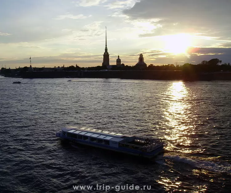 Петропавловская крепость, закат Петропавловская крепость, закат