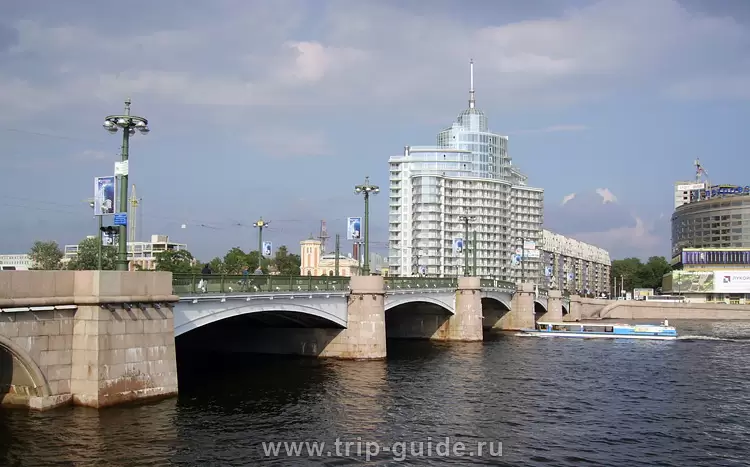 Сампсониевский мост через Большую Невку Сампсониевский мост через Большую Невку