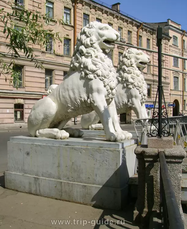 Львиный мост на канале Грибоедова Львиный мост на канале Грибоедова