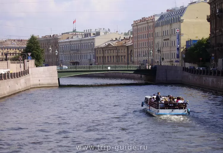 Вид на Фонарный мост