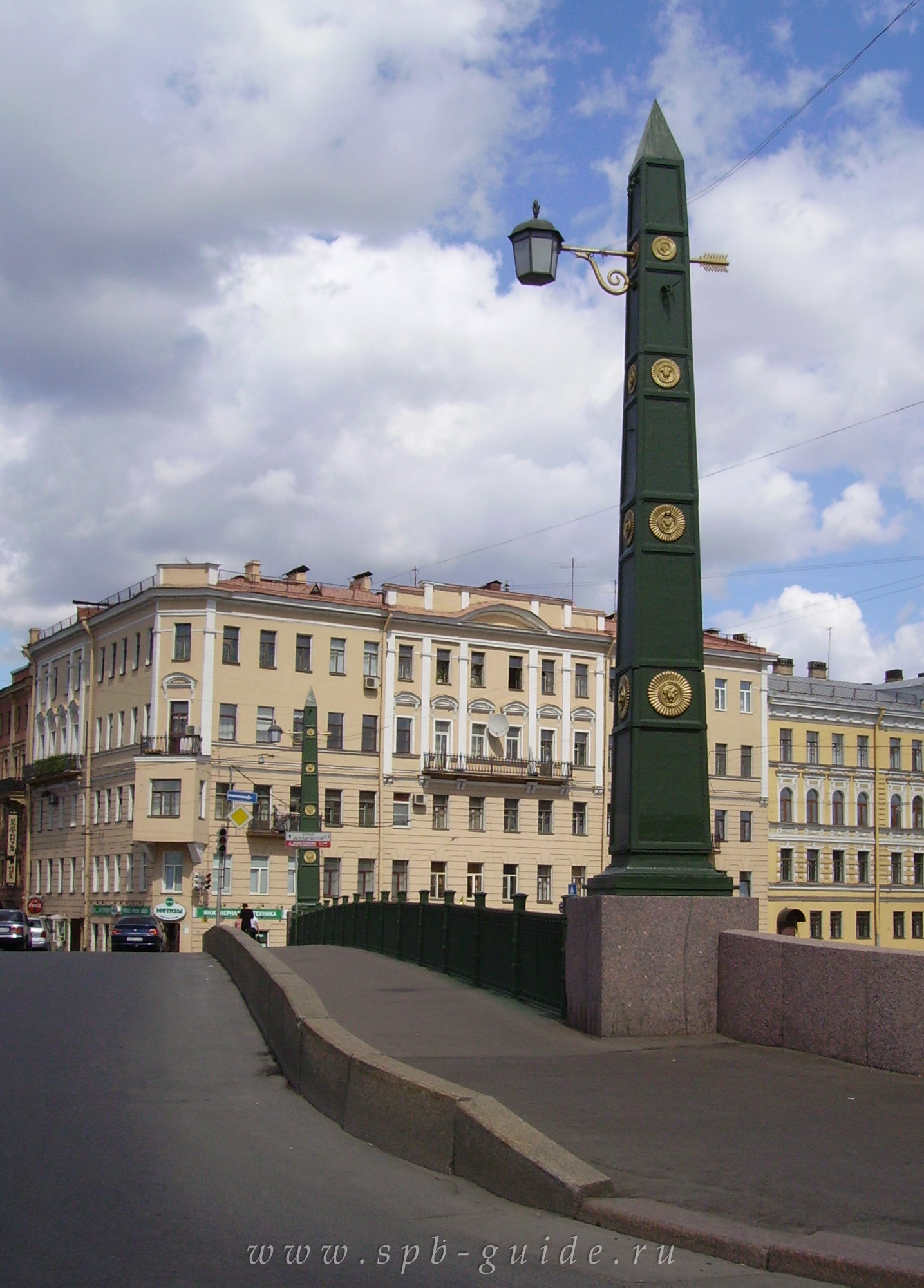 Фонари Египетского моста Фонари Египетского моста