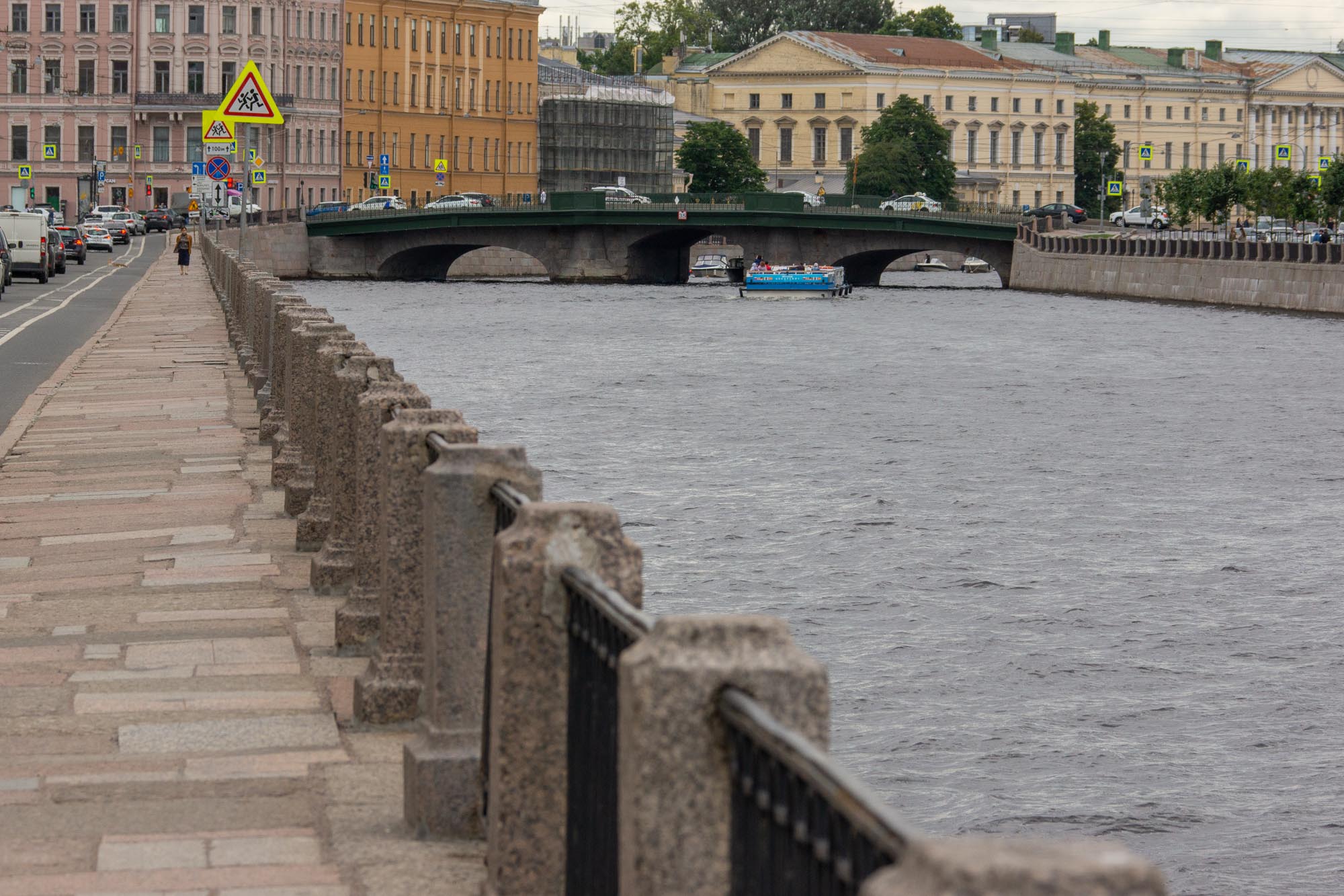 Мост Белинского и набережная Фонтанки Мост Белинского и набережная Фонтанки