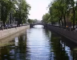 Крюков канал, вид на Кашин мост