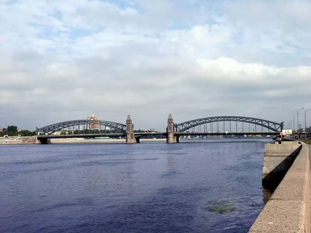 Большеохтинский мост (Императора Петра Великого)