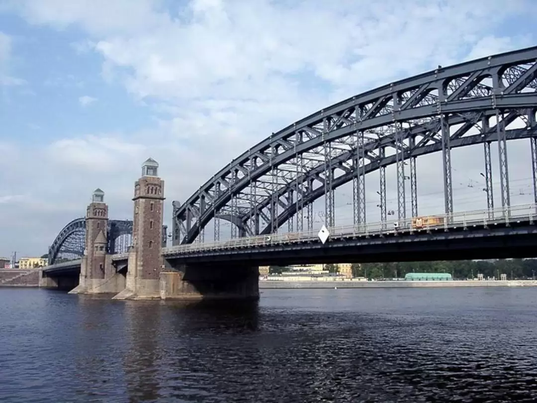 Большеохтинский мост (Императора Петра Великого)