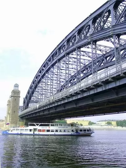 Большеохтинский мост (Императора Петра Великого)