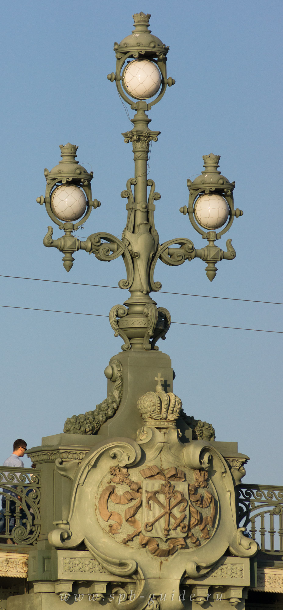 Троицкий мост фонари