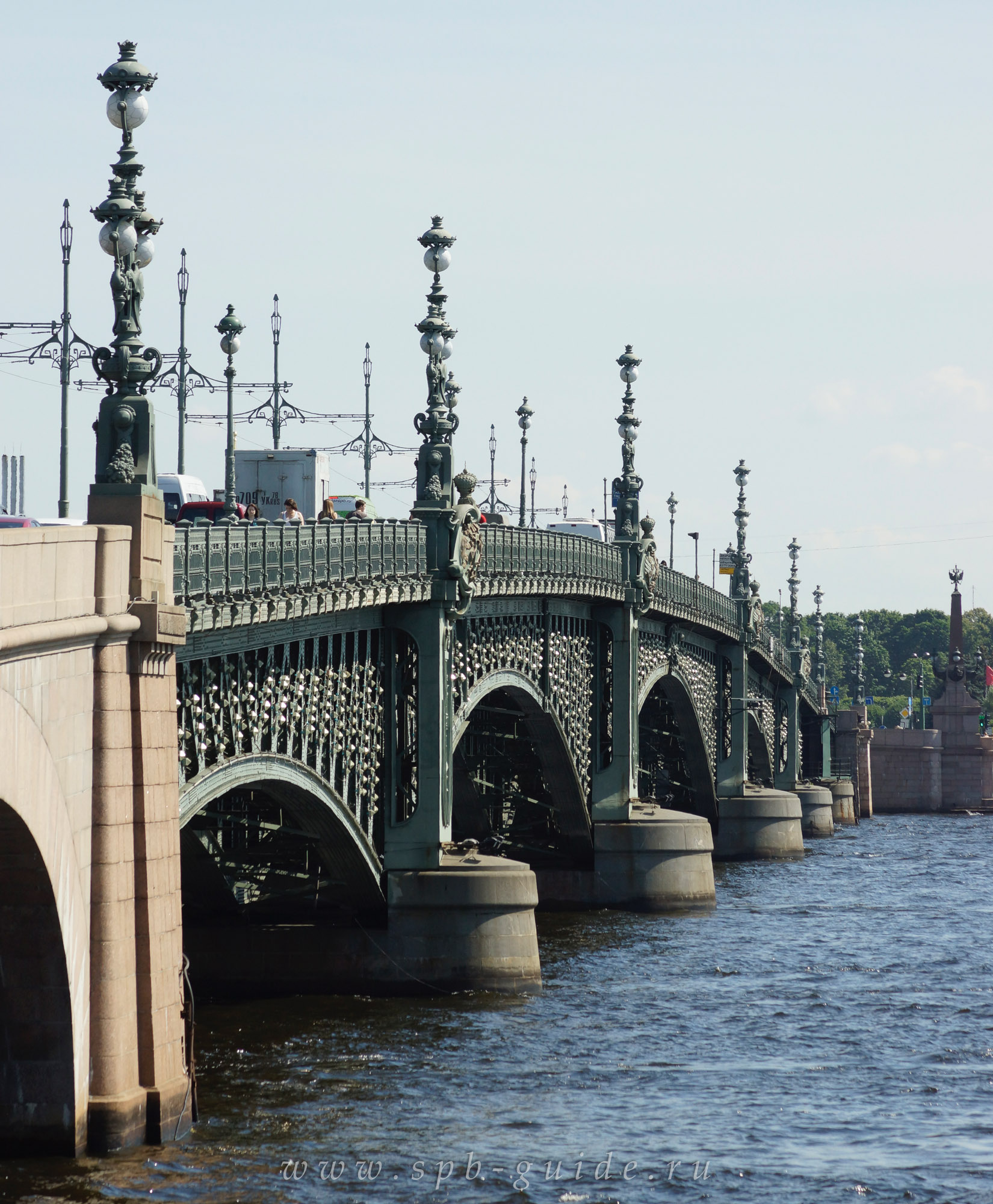 Троицкий мост в питере