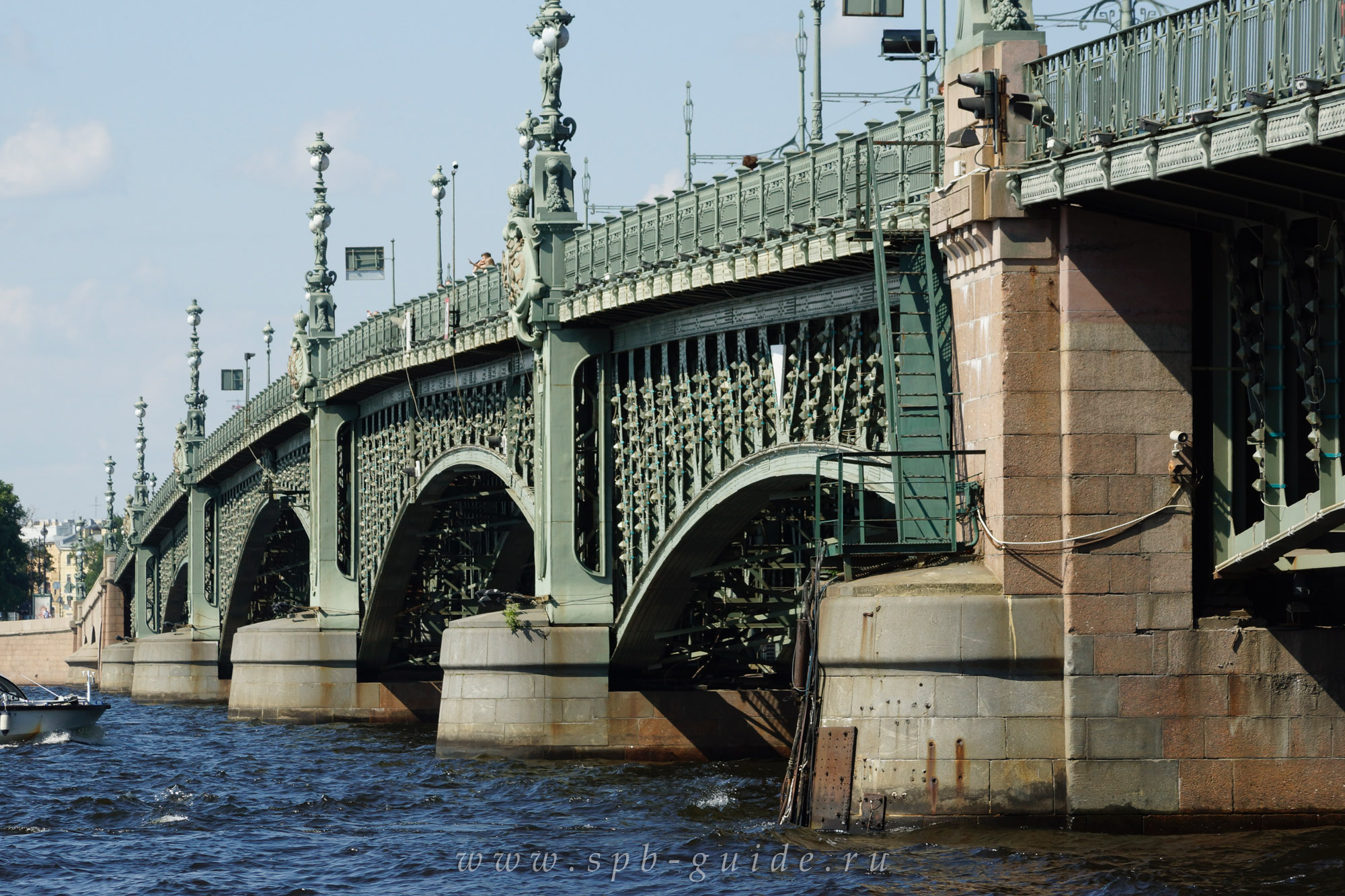 Троицкий мост в спб