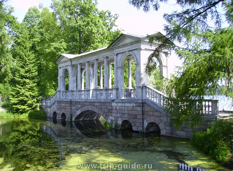 Царское село, Мраморный мост, фото Царское село, Мраморный мост, фото
